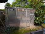 voliere, Dieren en Toebehoren, Vogels | Hokken en Kooien, Ophalen, Gebruikt, Aluminium, Volière