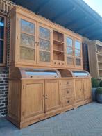 Teak buffetkast/vitrinekast 118/25 GRATIS LEVERING, Ophalen of Verzenden, Zo goed als nieuw