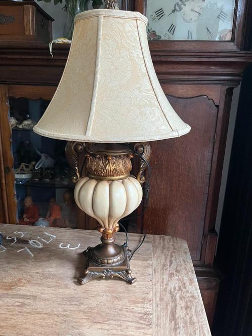 elegante retro bureaulamp, schemerlampen, tafellamp, Huis en Inrichting, Lampen | Hanglampen, Zo goed als nieuw, 75 cm of meer