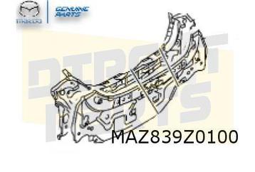 Mazda 2 (2/20-) (type DJ) achterpaneel Origineel! DJYS7075Z	 beschikbaar voor biedingen