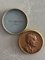 Bronzen medaille Auguste Slosse, Ophalen of Verzenden
