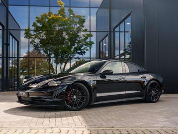 Porsche Taycan 4S 93.4 kWh - pano - luchtvering - full black beschikbaar voor biedingen