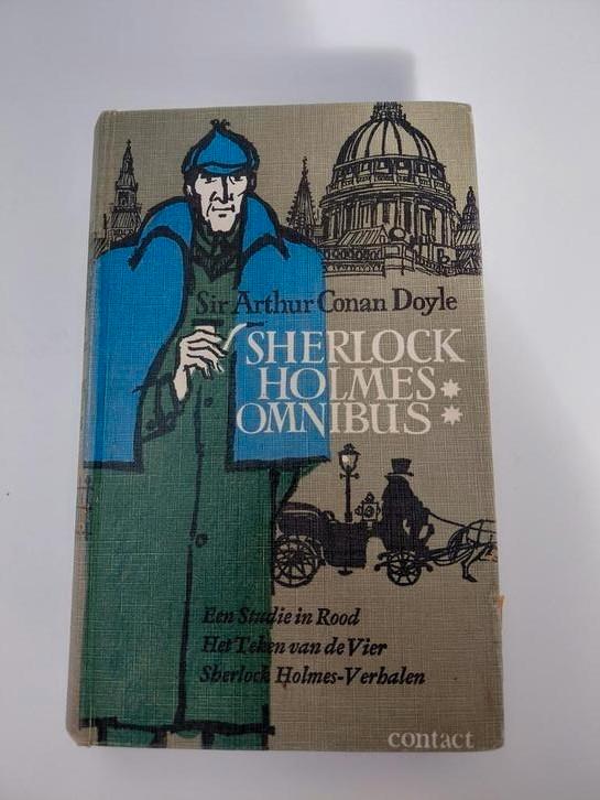 Sherlock Holmes omnibus van Arthur Conan Doyle, 1964, Boeken, Detectives, Gelezen, Ophalen