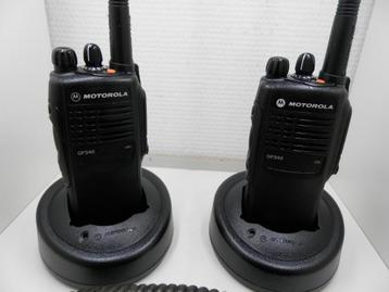 Motorola GP 340 portofoons compleet beschikbaar voor biedingen