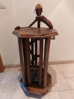 Rack pour CD (espace pour 64 CD), 25 à 75 disques, Enlèvement, Utilisé, Bois