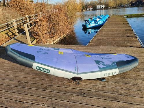 Wing Flysurfer Tao 5,2m, Watersport en Boten, Golfsurfen, Gebruikt, Overige typen, Met draagtas, Ophalen of Verzenden