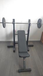 Fitness bench press, Sport en Fitness, Fitnessmaterialen, Ophalen, Zo goed als nieuw