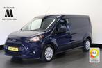 Ford Transit Connect 1.5 TDCI 120PK L2 EURO 6 - Airco - PDC, Auto's, Blauw, Bedrijf, 119 g/km, Ford
