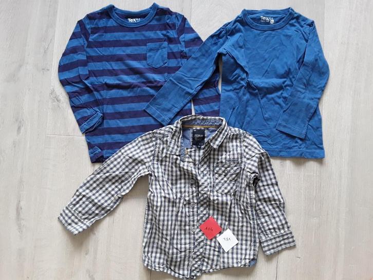 Setje kinderkleding maat 104., Kinderen en Baby's, Kinderkleding | Maat 104, Gebruikt, Jongen, Setje, Ophalen of Verzenden