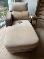 Chaise longue van Roche Bobois in bruin/beige, Huis en Inrichting, Ophalen, Gebruikt, Eenpersoons, Minder dan 150 cm