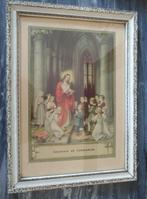 Souvenir de communion du 30 mai 1943 encadré, Antiquités & Art, Enlèvement ou Envoi