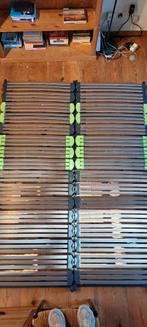 Lattenbodem 2 stuks 2.20x0.80, Ophalen, Tweepersoons, Zo goed als nieuw, 80 cm