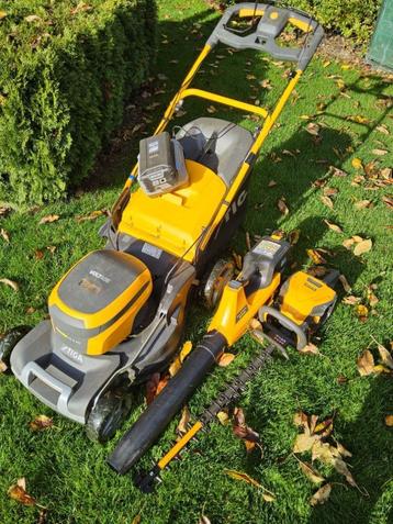Hegge trimmer  bladblazer  grasmaaier Accu  beschikbaar voor biedingen