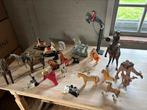 Paarden houten glas beeldjes, Dieren en Toebehoren, Paarden