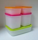 Tupperware™« Set van 5 Diepvriesdozen - Igloo », Verzenden, Nieuw, Paars, Bus of Trommel