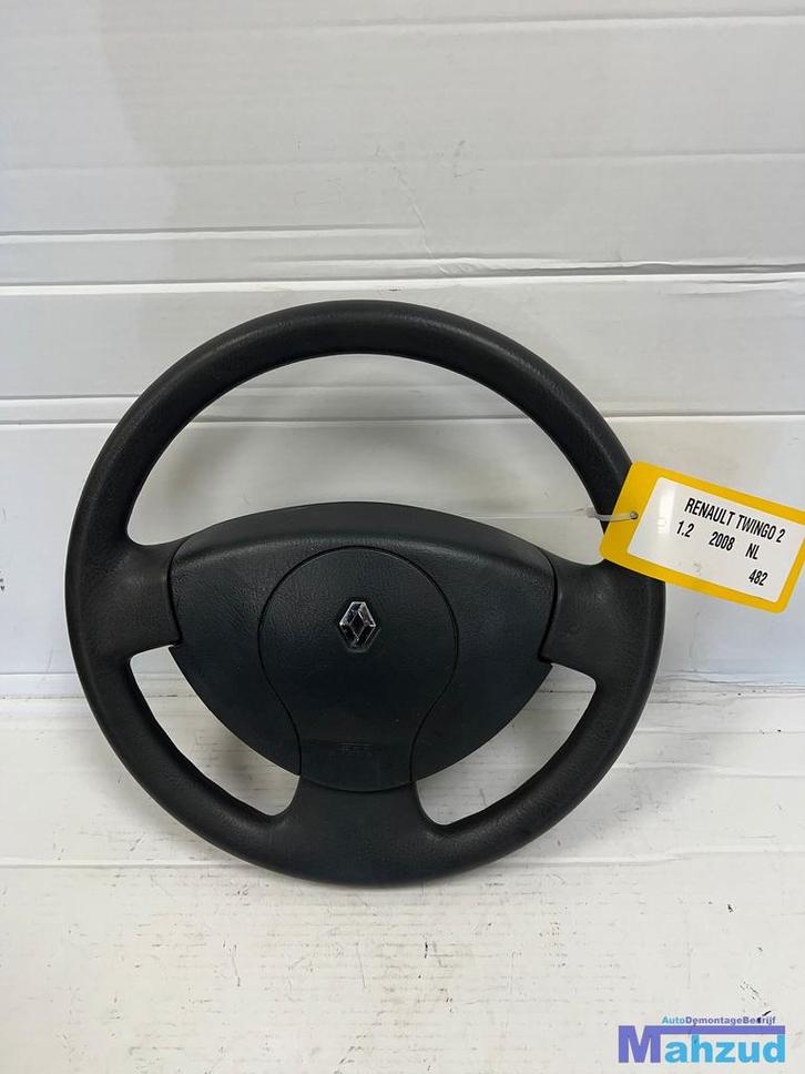 RENAULT TWINGO 2 stuur stuurwiel met airbag 2007-2013, Auto-onderdelen, Besturing, Renault, Gebruikt, Ophalen of Verzenden