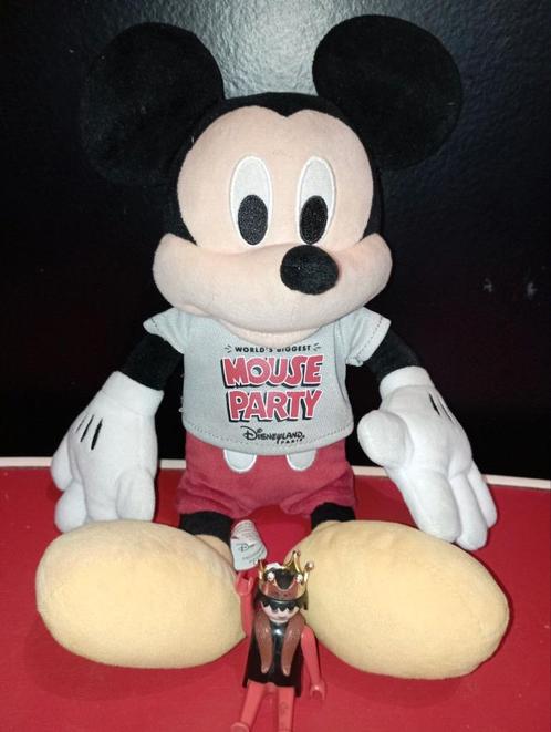 644) a mouse party met Mickey, Kinderen en Baby's, Speelgoed | Knuffels en Pluche, Zo goed als nieuw, Overige typen, Ophalen of Verzenden
