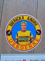 Retro sticker renner Ijsboerke : Dierickx Andre, Ophalen of Verzenden