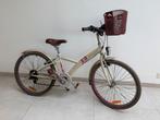 BTWIN Poply 500 Kids' 24" Hybrid Bike - Cream/Pink, Fietsen en Brommers, Ophalen, Zo goed als nieuw