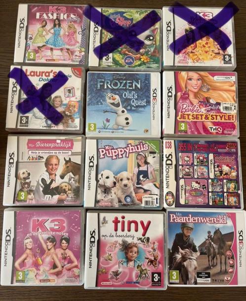 Spelletjes nintendo DS, Games en Spelcomputers, Games | Nintendo DS, Zo goed als nieuw, Ophalen