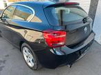 BMW 116i Sportline 73.000km/ navi/ led/ leder/ TOPSTAAT, Auto's, BMW, 1 Reeks, Zwart, 4 cilinders, Zwart