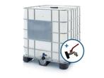 IBC container 1000 liter, Ophalen, Kunststof, Met kraantje, 150 liter of meer