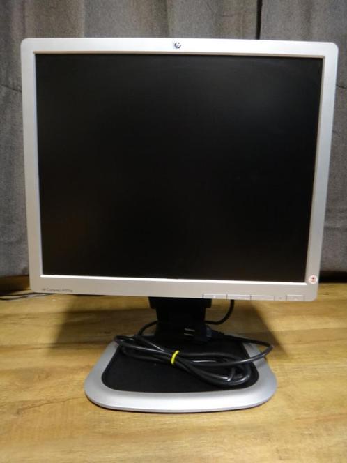 Ecran PC HP Compaq LA1951g, Computers en Software, Monitoren, Gebruikt, DVI, VGA, In hoogte verstelbaar, Kantelbaar, Overige resoluties