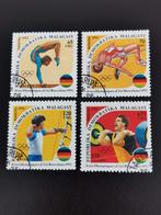 Madagascar 1992 - sport - turnen, atletiek, boogschieten, .., Ophalen of Verzenden, Overige landen, Gestempeld