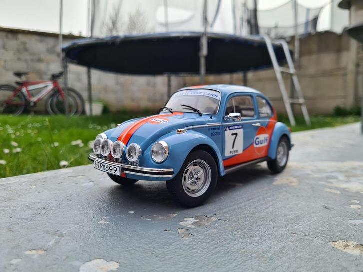 VW BEETLE 1303 - Rallye Colds Balls - 1/18 - PRIX : 49€, Hobby en Vrije tijd, Modelauto's | 1:18, Nieuw, Auto, Solido, Ophalen