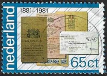 1 Postzegel   Nederland 1981 PTT – diensten beschikbaar voor biedingen