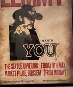 Motorhead Gesigneerde poster ( Andy Edwards (beeldhouwer), Verzamelen, Rechthoekig Staand, Nieuw, Ophalen of Verzenden, A1 t/m A3