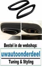 AMG Look Black uitlaat trim Enkel Frame Voor MB A Klasse W17, Verzenden