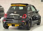 Fiat 500C Abarth 595 Pista 70th  160 ch  2019   42.000km, Auto's, 4 zetels, 4 cilinders, Cabriolet, Zwart