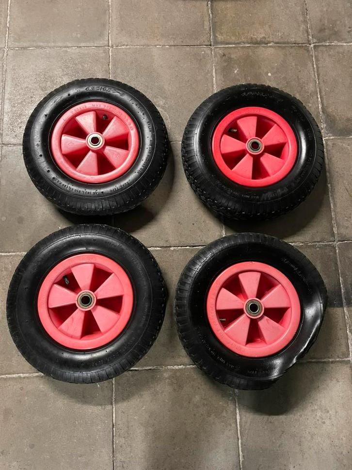 Banden wielen skelter gocart kruiwagen, Kinderen en Baby's, Speelgoed | Buiten | Skelters, Gebruikt, Berg, Ophalen of Verzenden