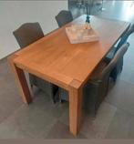 Table en chêne monobloc l1,80m br90cm h80cm, Enlèvement, Utilisé
