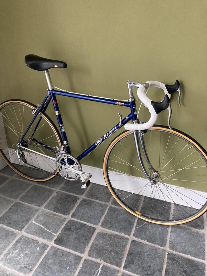Eddy Merckx staal jaren 80!, Vélos & Vélomoteurs, Vélos | Vélos de course, Comme neuf, Enlèvement