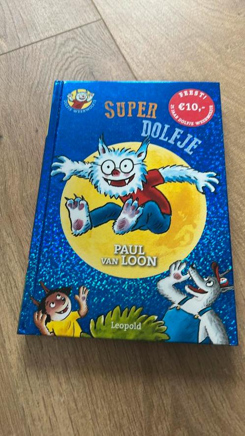 Paul van Loon - SuperDolfje, Livres, Livres pour enfants | Jeunesse | Moins de 10 ans, Comme neuf, Enlèvement