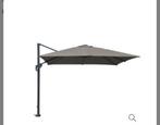 Garden plus zweefparasol 3x3 meter taupe, Tuin en Terras, Ophalen, Gebruikt, Zweefparasol