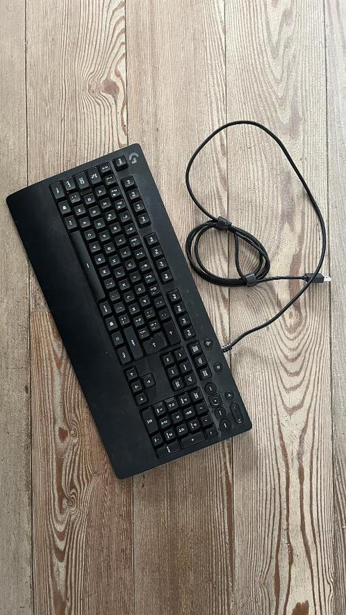 Logitech G213, Informatique & Logiciels, Claviers, Comme neuf, Azerty, Filaire, Ergonomique, Clavier gamer, Touches multimédia