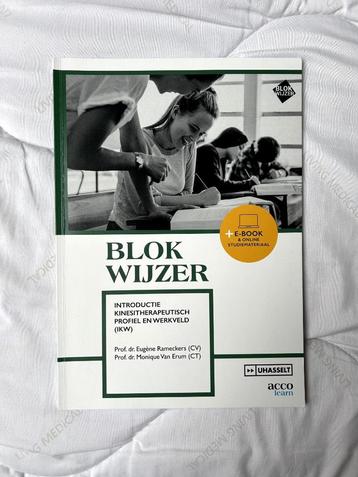 Blokwijzer Introductie Kinesitherapeutisch werkveld