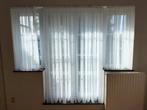Glasgordijnen voile, Huis en Inrichting, Stoffering | Gordijnen en Lamellen, Ophalen, Gebruikt, Wit