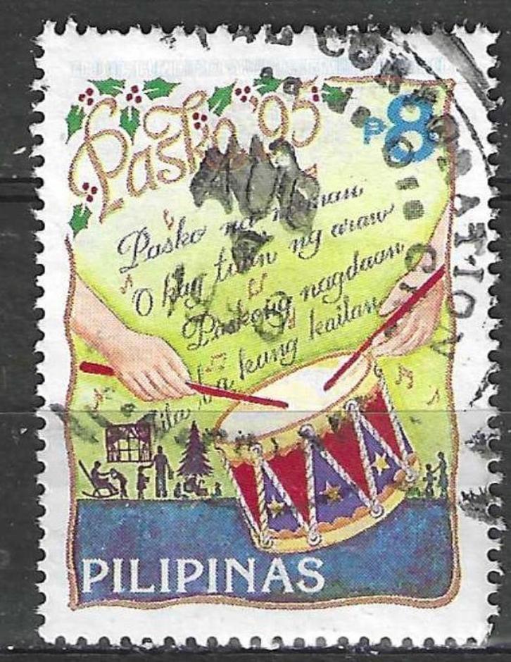 Filipijnen 1995 - Yvert 2221 - Kerstmis - Tamboer (ST), Postzegels en Munten, Postzegels | Azië, Gestempeld, Verzenden