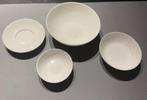 Set van 4 bordjes en kommetjes, Huis en Inrichting, Keuken | Servies, Ophalen, Zo goed als nieuw