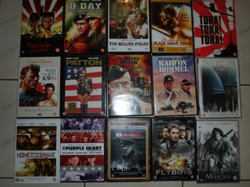 DVD'S met oorlogfilms beschikbaar voor biedingen