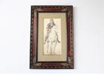 Reproduction Il Perugino: "Jeune homme en armure, à cheval", Enlèvement ou Envoi