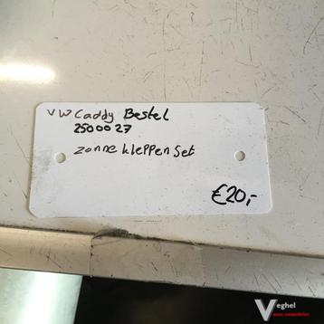 Vw Caddy Bestel 2000 Wagennr 2500027  Zonnekleppen set beschikbaar voor biedingen