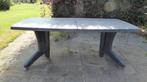 Tuintafel, Tuin en Terras, Tuintafels, Ophalen, Gebruikt, Rechthoekig, Kunststof