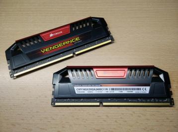 Corsair Vengeance Pro 16GB 2x8GB DDR3 2400MHz C11 RAM Kit beschikbaar voor biedingen