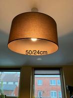 Plafonnier abat-jour comme neuf marron, Ophalen, Zo goed als nieuw