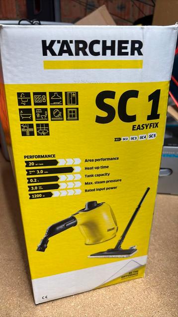 Karcher SC1 (1X Gebruikt!) beschikbaar voor biedingen